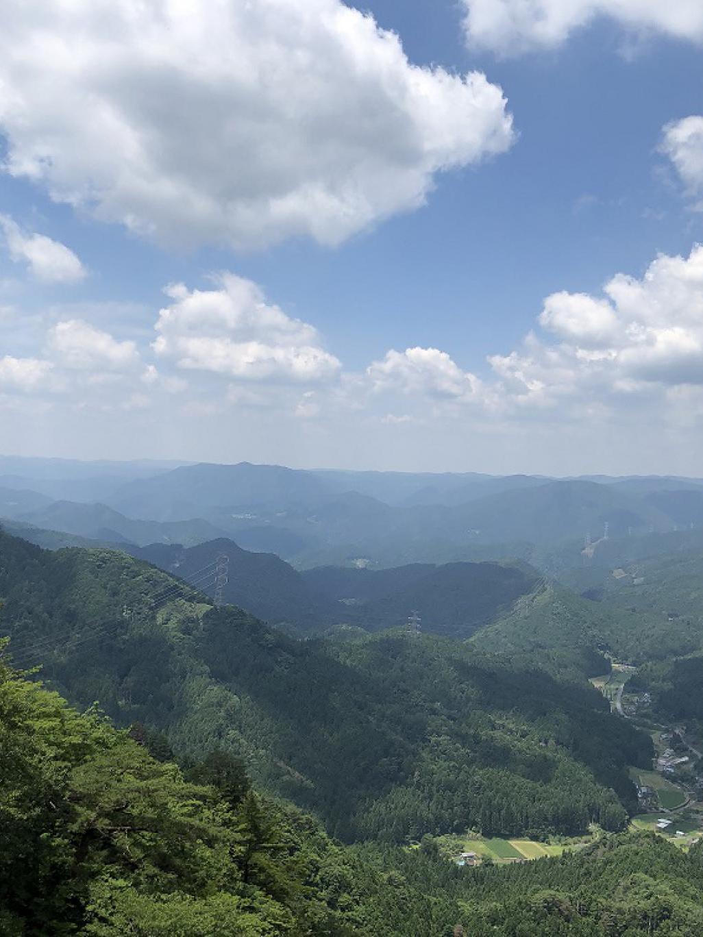 体力づくりに登山始めました!!